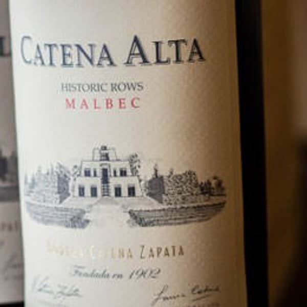 Catena Alta Malbec label